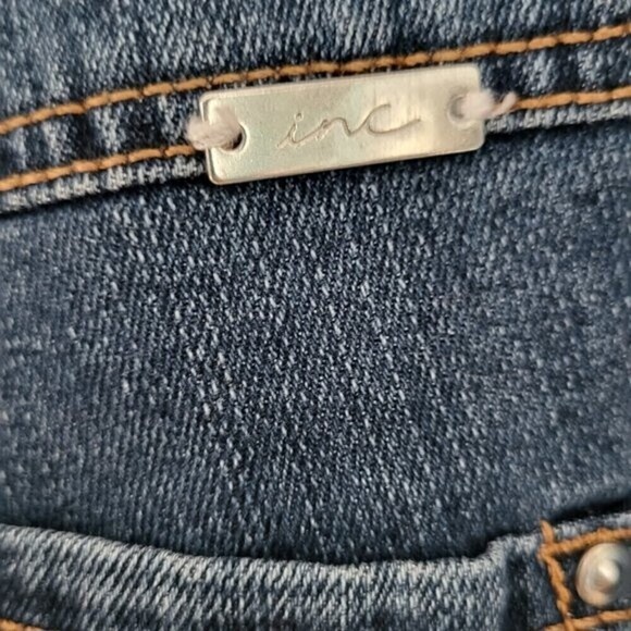 Inc Embellished Skinny Tapered Leg Ankle Jean 14W - Picture 8 of 14